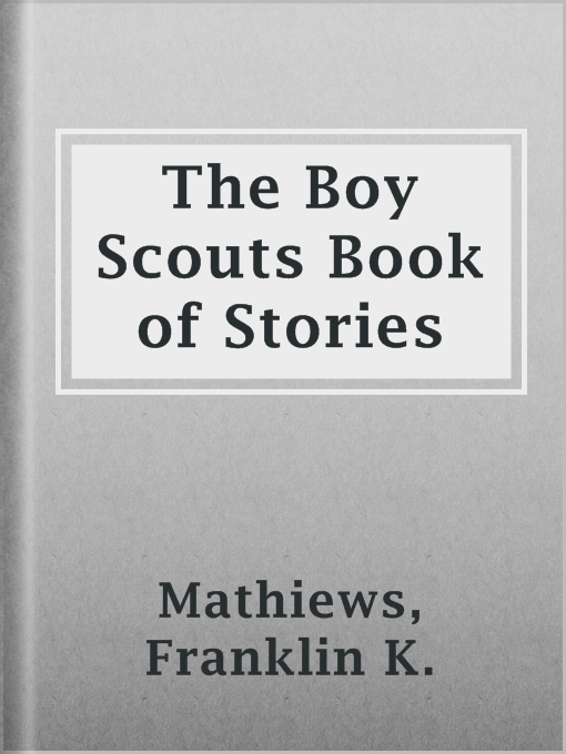 Cover of The Boy Scouts Book of Stories